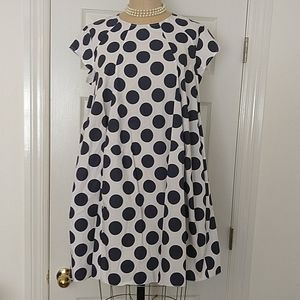 AMICI Polka Dot Swing Dress Sz. M